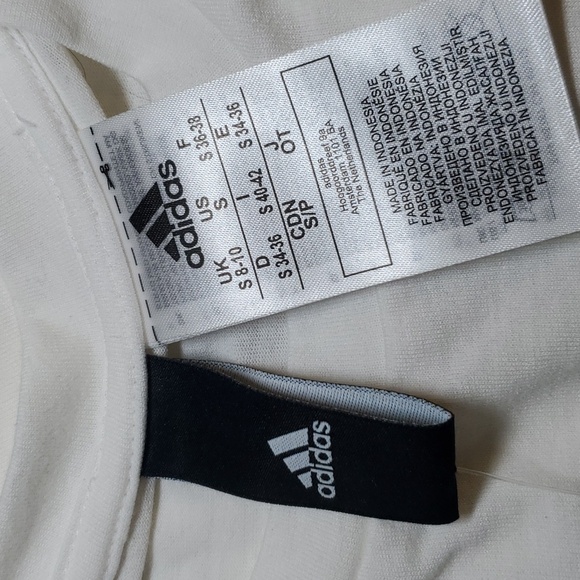 NWT Adidas Crop Athletic Wear Top - Picture 6 of 6